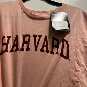 Harvard Pink Short Sleeve Tee
